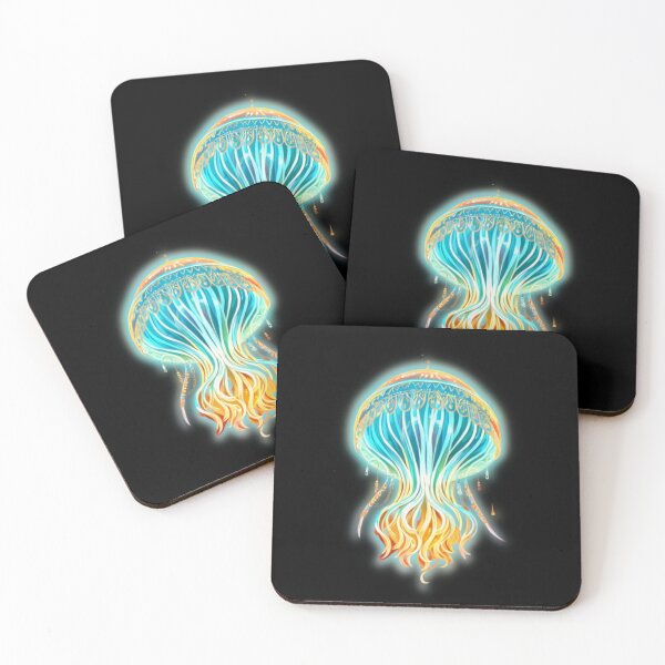 Item preview, jellyfish glow designed and sold by LevonsCrazyArt.