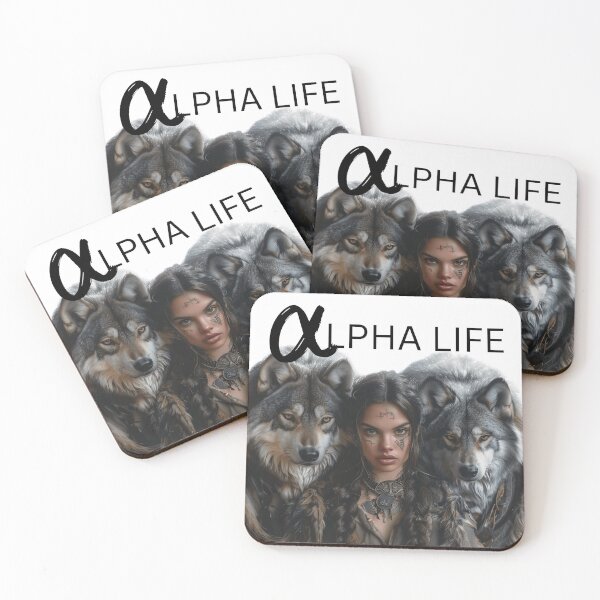 Item preview, ALPHA LIFE ALPHA GIRL LEADER OF THE WOLFPACK designed and sold by NikoDeeko.
