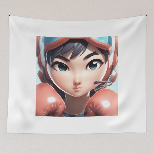 Item preview, Cute Diver Boxing Cartoon Vector Icon Illustration designed and sold by hjian8219.