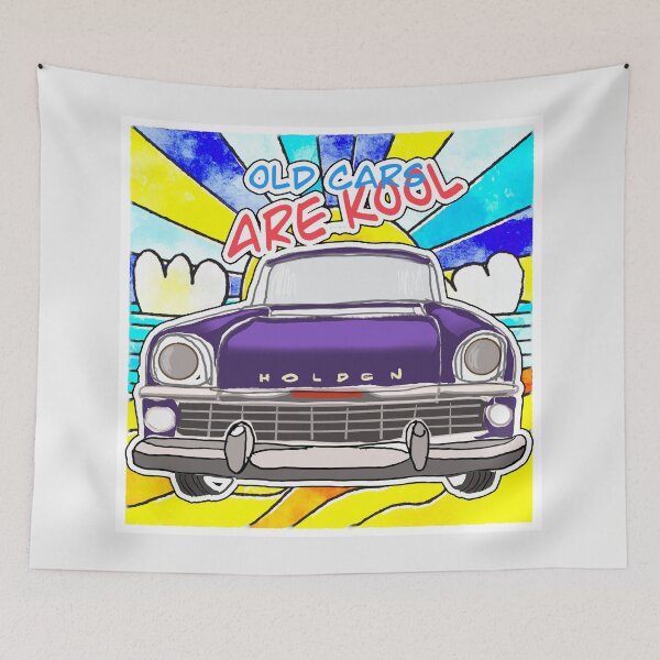 Item preview, Vintage Holden EK Sedan - Classic Aussie Car Art designed and sold by Michael van der Hoorn.