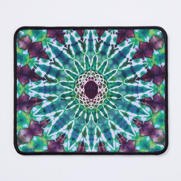 Item preview, Hippie Tie Dye Mandala psychedelic grateful dead head phish tour festival art burning man designed and sold by AuroraXGreen.