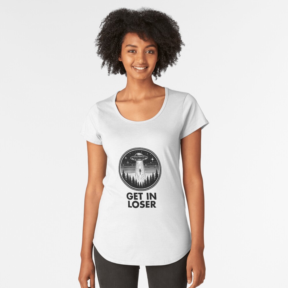 Item preview, Premium Scoop T-Shirt designed and sold by roswellboutique.