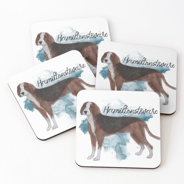Item preview, Hamiltonstövare Watercolor designed and sold by Spinyflowerart.