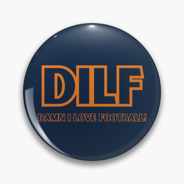 Item preview, DILF - Damn I Love Football! Blue designed and sold by abrigail23.