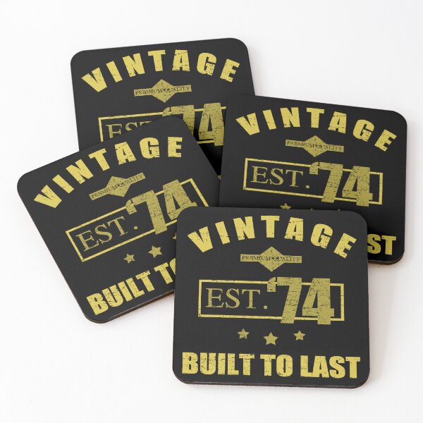Item preview, Vintage Est. 1974 50th Birthday designed and sold by thepixelgarden.