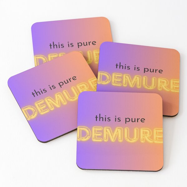 Item preview, Demure designed and sold by Courtney Croxall.