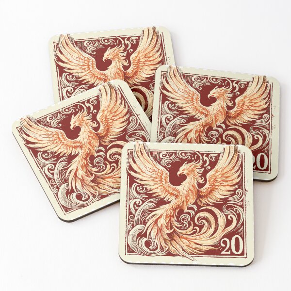 Item preview, Rare Mythical Phoenix Postage Stamp designed and sold by Phoemps.