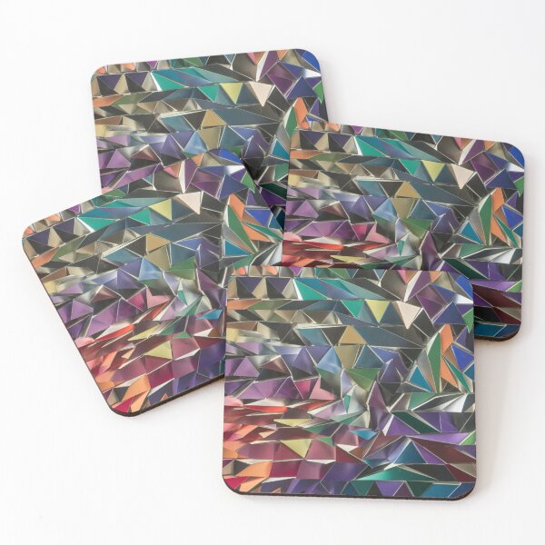Item preview, "Vibrant triangles 2" designed and sold by anahimar1418.