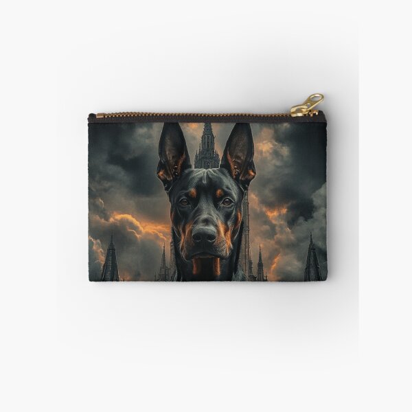 Item preview, Doberman In Front Of A Castle designed and sold by Nocturne  Paws.