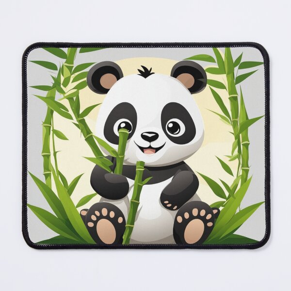 Item preview, Cute Panda Holding Bamboo Cartoon Vector Icon Illustration designed and sold by hjian8219.