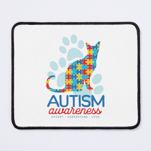 Item preview, Autism Awareness Cat Puzzle T Shirt designed and sold by N. E. FRECHETTE.