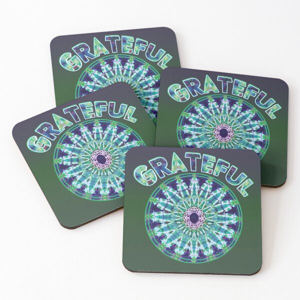 Item preview, Grateful Tie Dye Mandala Dead Heads hippie psychedelic purple green designed and sold by AuroraXGreen.
