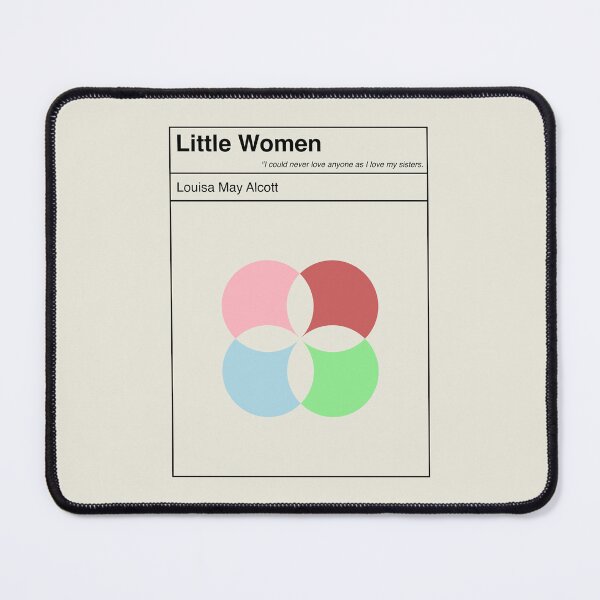 Item preview, Little Women Louisa May Alcott Minimalist Abstract Art Design designed and sold by kakarikihill.