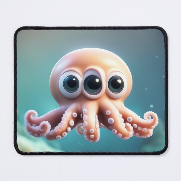 Item preview, Cute Octopus Riding Submarine Cartoon Vector Icon Illustration designed and sold by hjian8219.