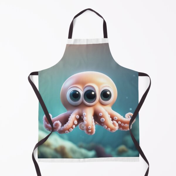 Item preview, Cute Octopus Riding Submarine Cartoon Vector Icon Illustration designed and sold by hjian8219.