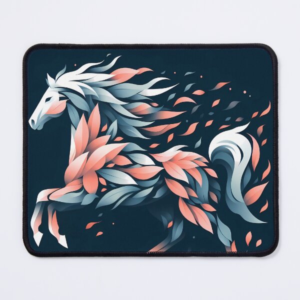 Item preview, Horse Made of Petals, Ai Generated Art designed and sold by ACC .