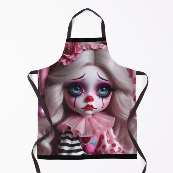 Item preview, Melancholic Pink Jester Art | Whimsical Gothic Fantasy Illustration designed and sold by litchick1977.