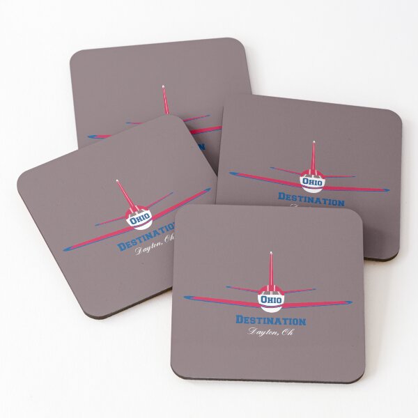 Item preview, Destination Dayton Ohio OH Airplane Airport Logo  designed and sold by Lartheviking.