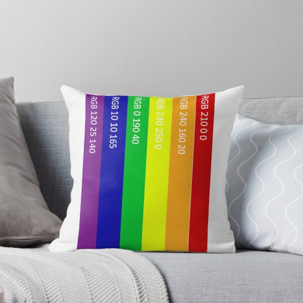 Item preview, RGB Pride flag in colour designed and sold by FancyAShirt.