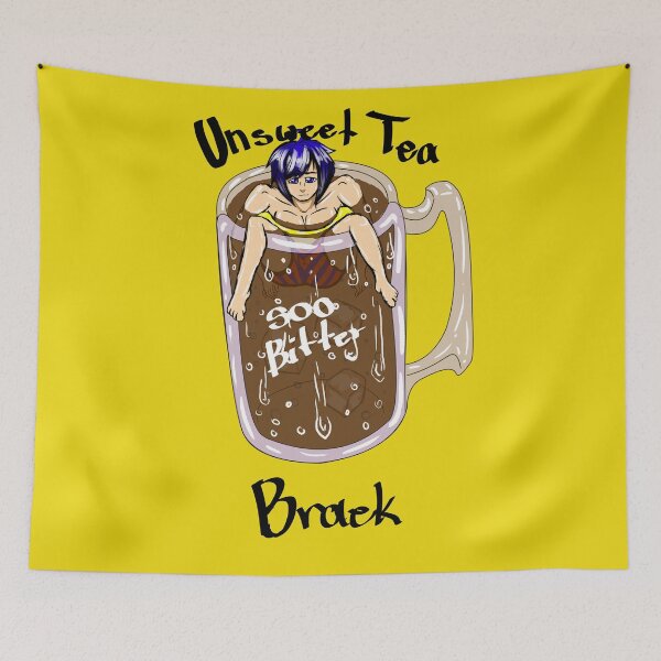 Item preview, unsweetened tea braek designed and sold by nekoandwolf1.
