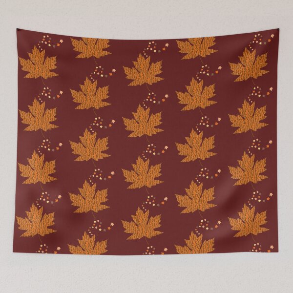 Item preview, Zen Petal Art - Cute Autumn Fall Maple Leafs designed and sold by SpeakBoldly.