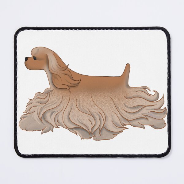 Item preview, American Cocker Spaniel Show Dog ASCOB (buff) designed and sold by Spinyflowerart.
