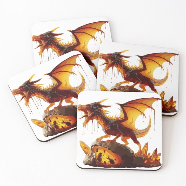 Item preview, Amber Dragon and Sap-Filled Crystals designed and sold by Xsquilax.