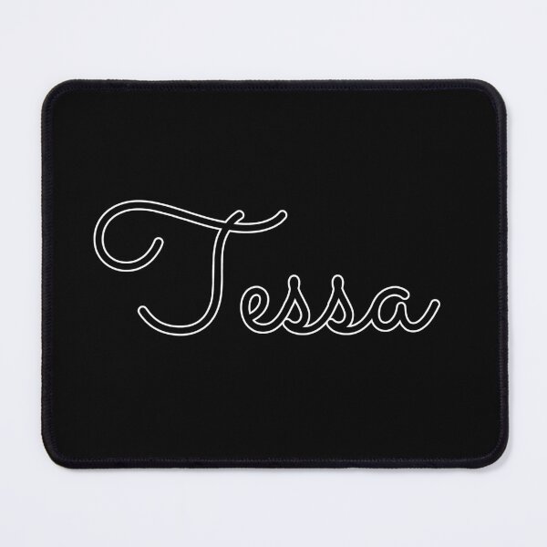 Item preview, Writing Tessa Name Label (Black) designed and sold by NormadWorld.
