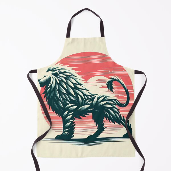 Item preview, Lion Made of Leaves, Ai Generated Art  designed and sold by ACC .