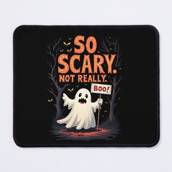 Item preview, So Scary, Not Really - Adorable Ghost Halloween designed and sold by Taans-Creation.