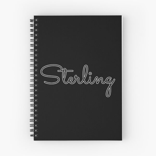 Item preview, Writing Sterling Name Label (Black) designed and sold by NormadWorld.