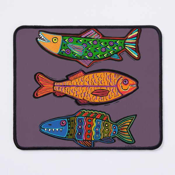 Item preview, Toothy fish designed and sold by Joslin Fields.