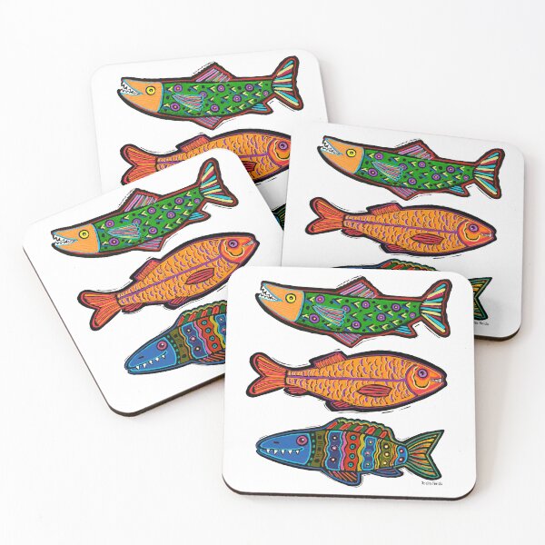 Item preview, Toothy fish designed and sold by Joslin Fields.