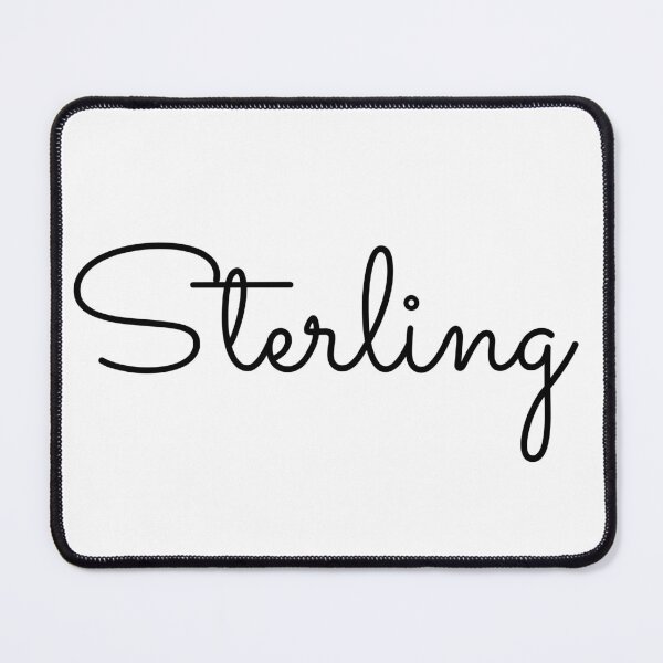 Item preview, Writing Sterling Name Label designed and sold by NormadWorld.