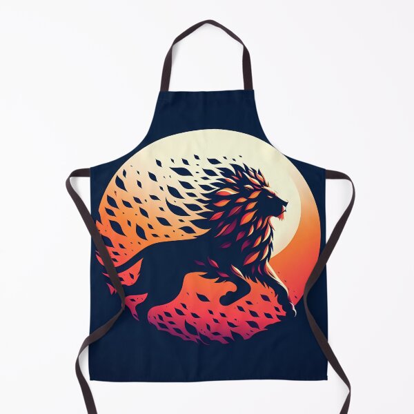 Item preview, Lion Made of Leaves, Ai Generated Art  designed and sold by ACC .