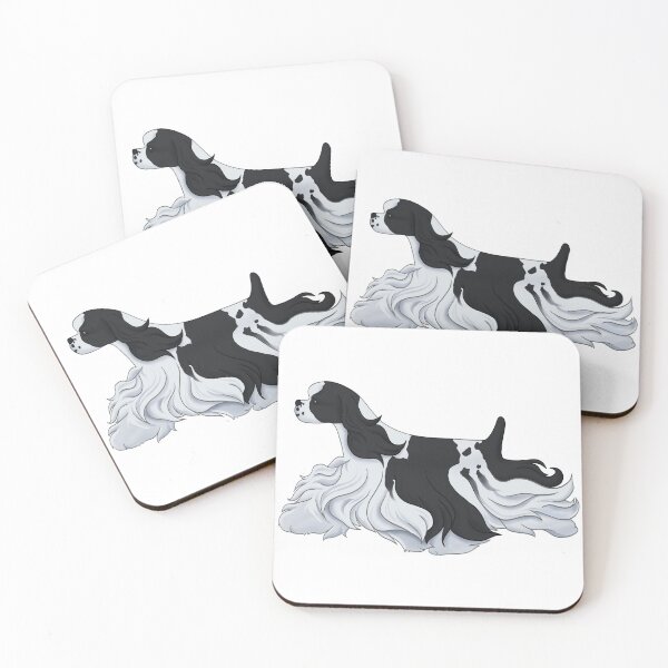 Item preview, American Cocker Spaniel Show Dog Parti (black) designed and sold by Spinyflowerart.