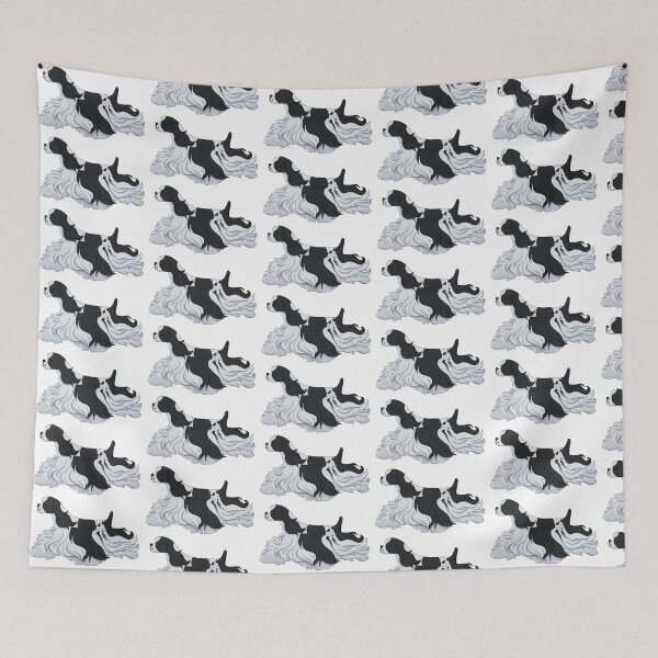 Item preview, American Cocker Spaniel Show Dog Parti (black) designed and sold by Spinyflowerart.