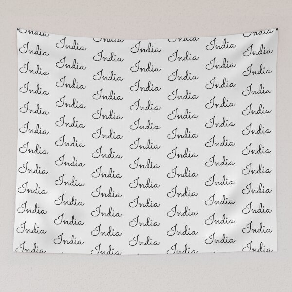 Item preview, Writing India Name Label designed and sold by NormadWorld.