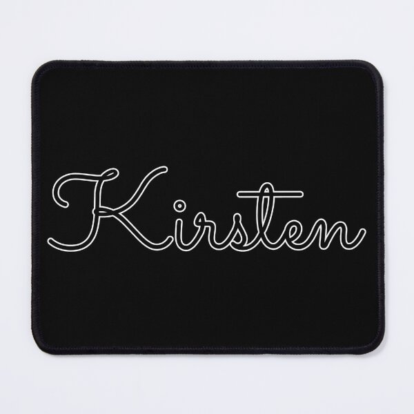 Item preview, Writing Kirsten Name Label (Black) designed and sold by NormadWorld.