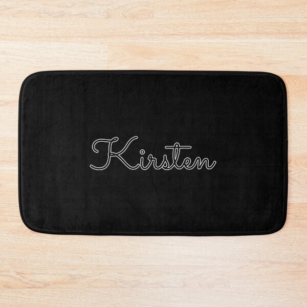 Item preview, Writing Kirsten Name Label (Black) designed and sold by NormadWorld.