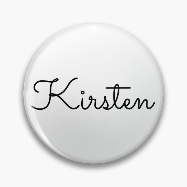 Item preview, Writing Kirsten Name Label designed and sold by NormadWorld.