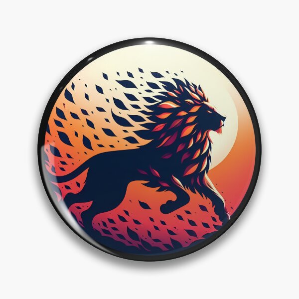 Item preview, Lion Made of Leaves, Ai Generated Art  designed and sold by ACC .
