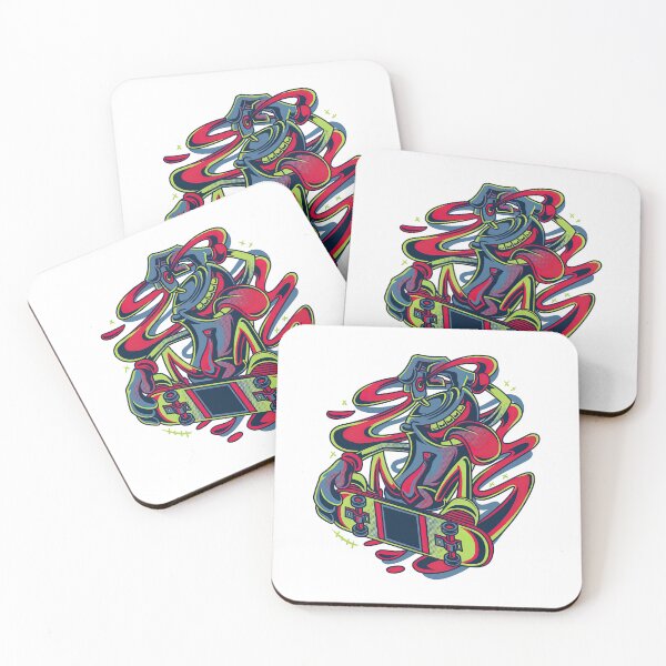 Item preview, Monster Skateboarding, Got Wheels Got Swag, Skate, Sk8 designed and sold by Skateboard-Art.