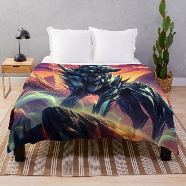 Item preview, Obsidian Wolf, Ai Generated Art designed and sold by ACC .