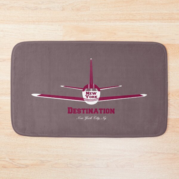 Item preview, Destination New York City NY Airplane Airport Logo  designed and sold by Lartheviking.