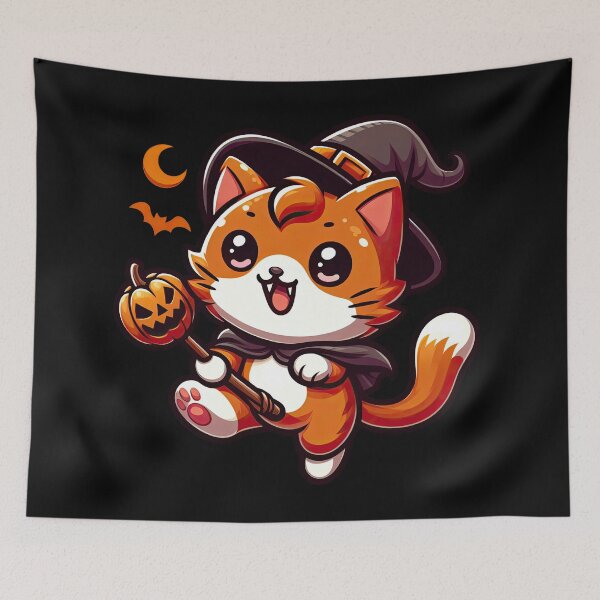 Item preview, Halloween Cat designed and sold by xopaw.