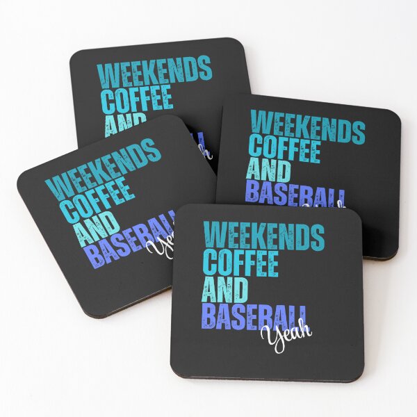 Item preview, Retro Weekends Coffee and Baseball ,Yeah designed and sold by AlienOccupation.