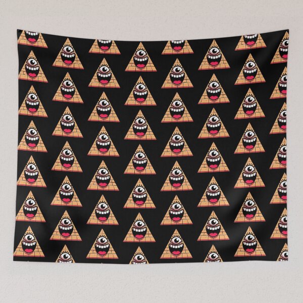 Item preview, Terracotta Pyramid Eye designed and sold by Nostalgia Busters.