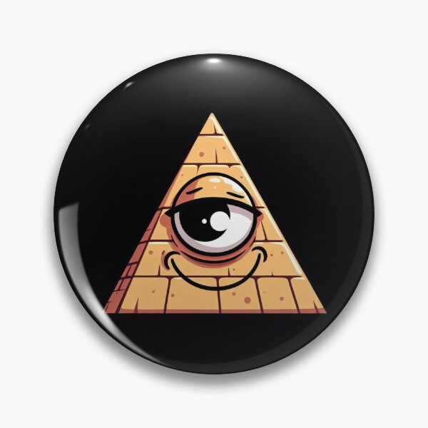 Item preview, All Seeing Pyramid Eye designed and sold by Nostalgia Busters.