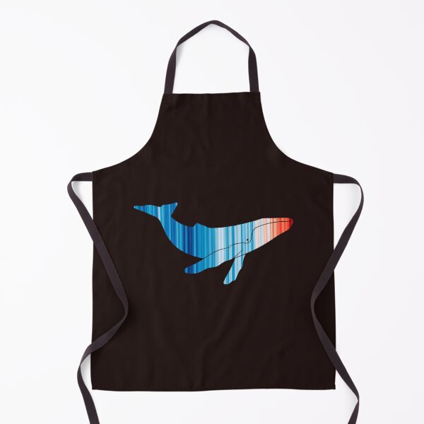 Item preview, Climate Change Stripes - Whale outline designed and sold by Frank J. Art.